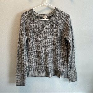 J. Crew grey crewneck sweater